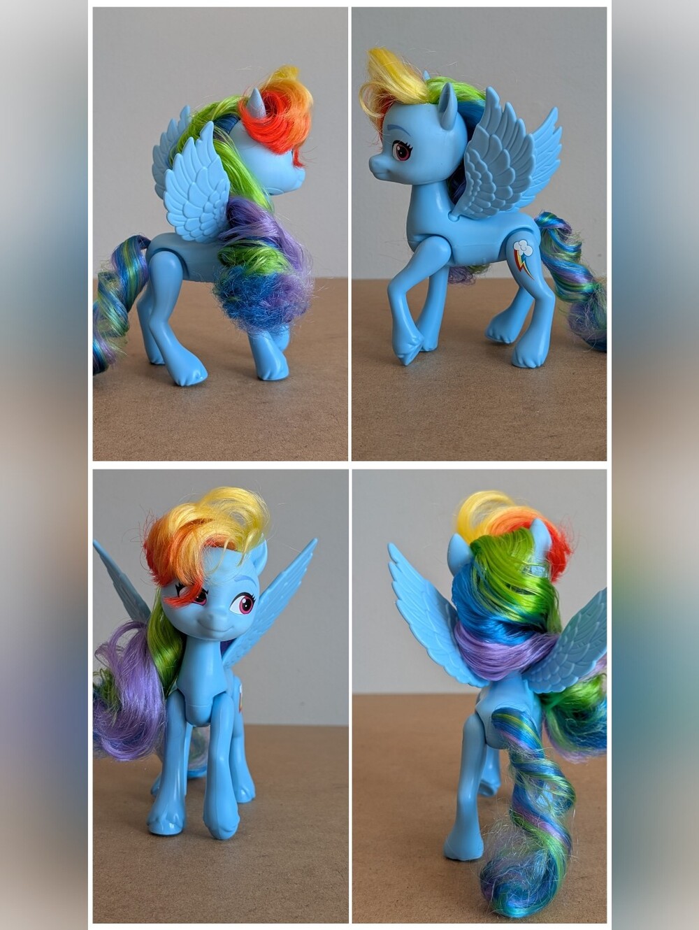 My Little Pony Rainbow Celebration Ponies, 2023 Hasbro MLP Action Figure Dolls - Picture 6 of 10